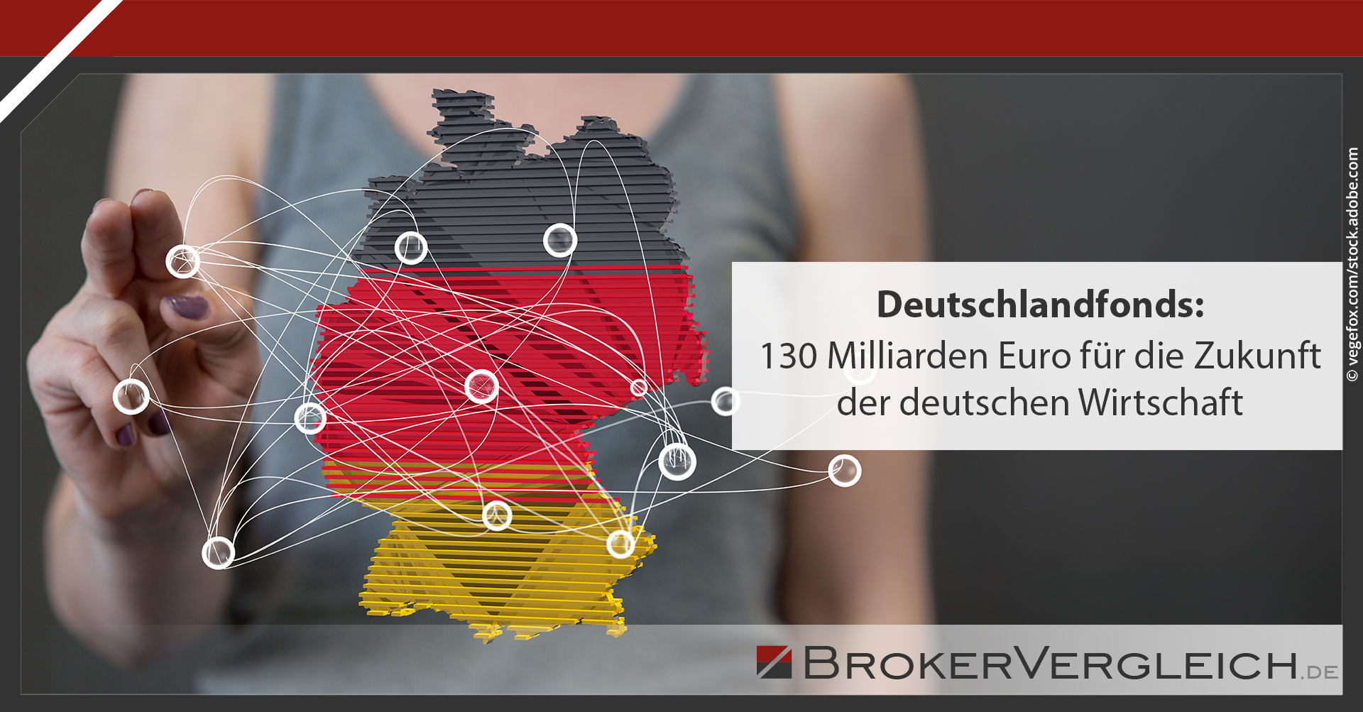 Social Media Grafik zur News Deutschlandsfonds