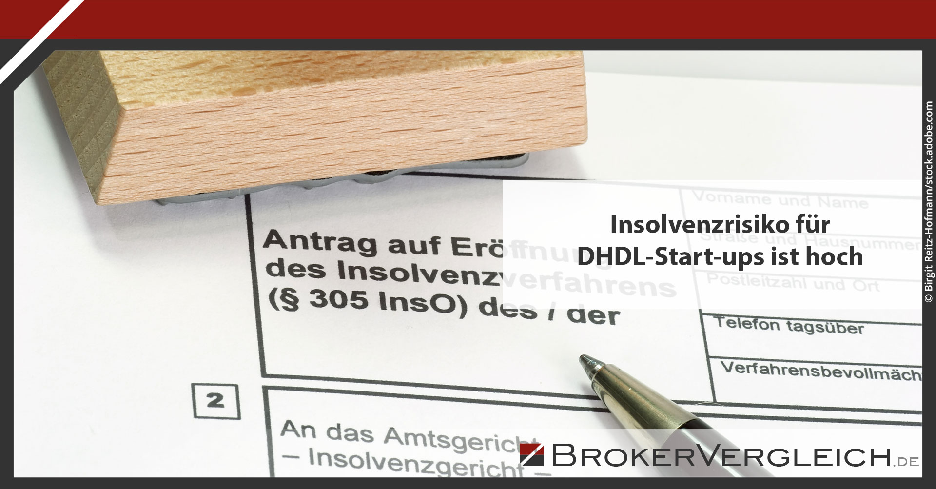 Insolvenzrisiko für DHDL-Start-ups ist hoch