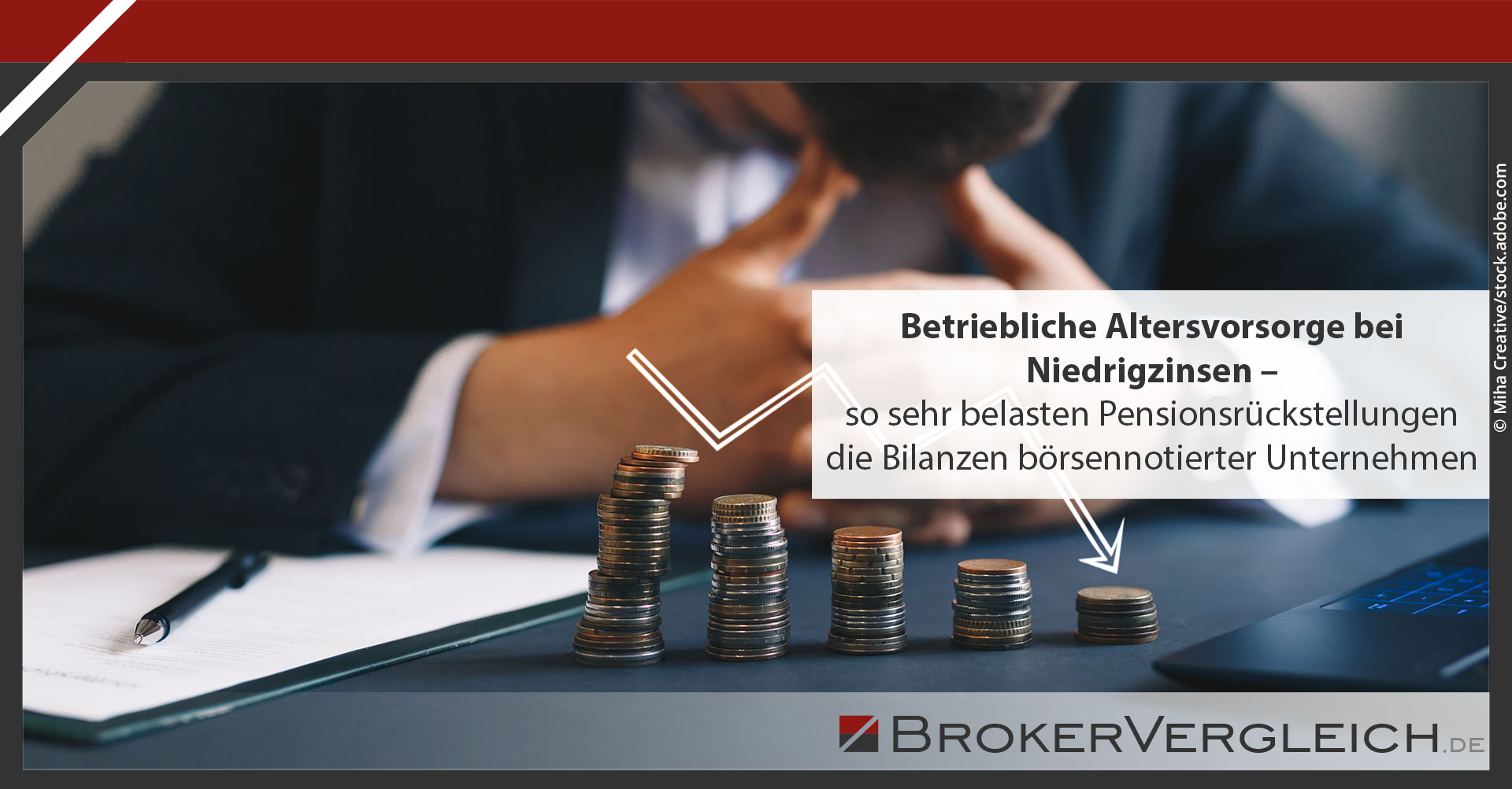 Betriebliche Probleme in den Bilanzen von Unternehmen