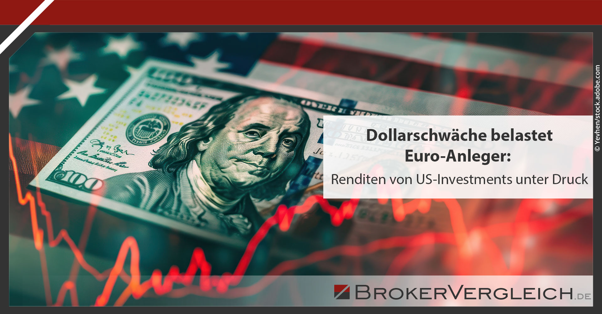 News Dollarschwäche belastet Euro-Anleger
